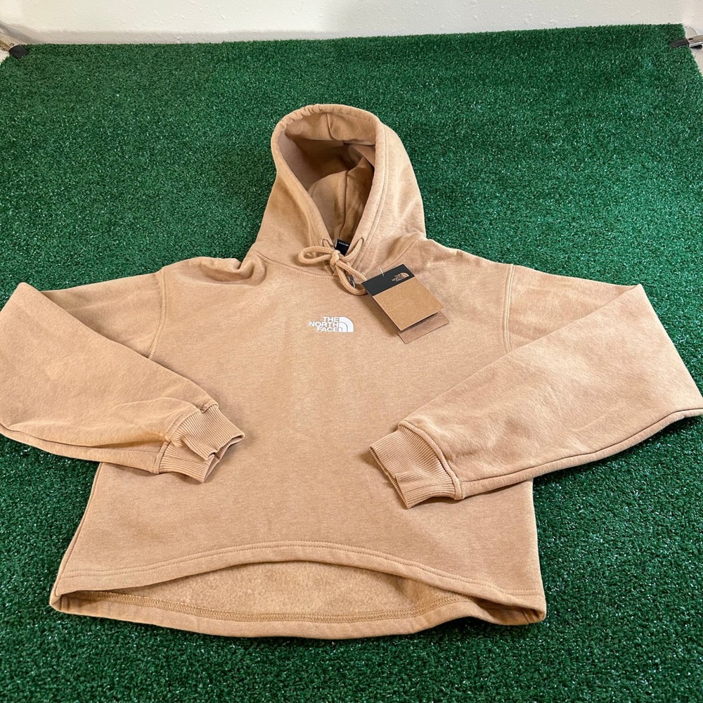 North‎ Face Evolution Hi Lo Pullover Hoodie Sweatshirt Brown Womens Extra Small